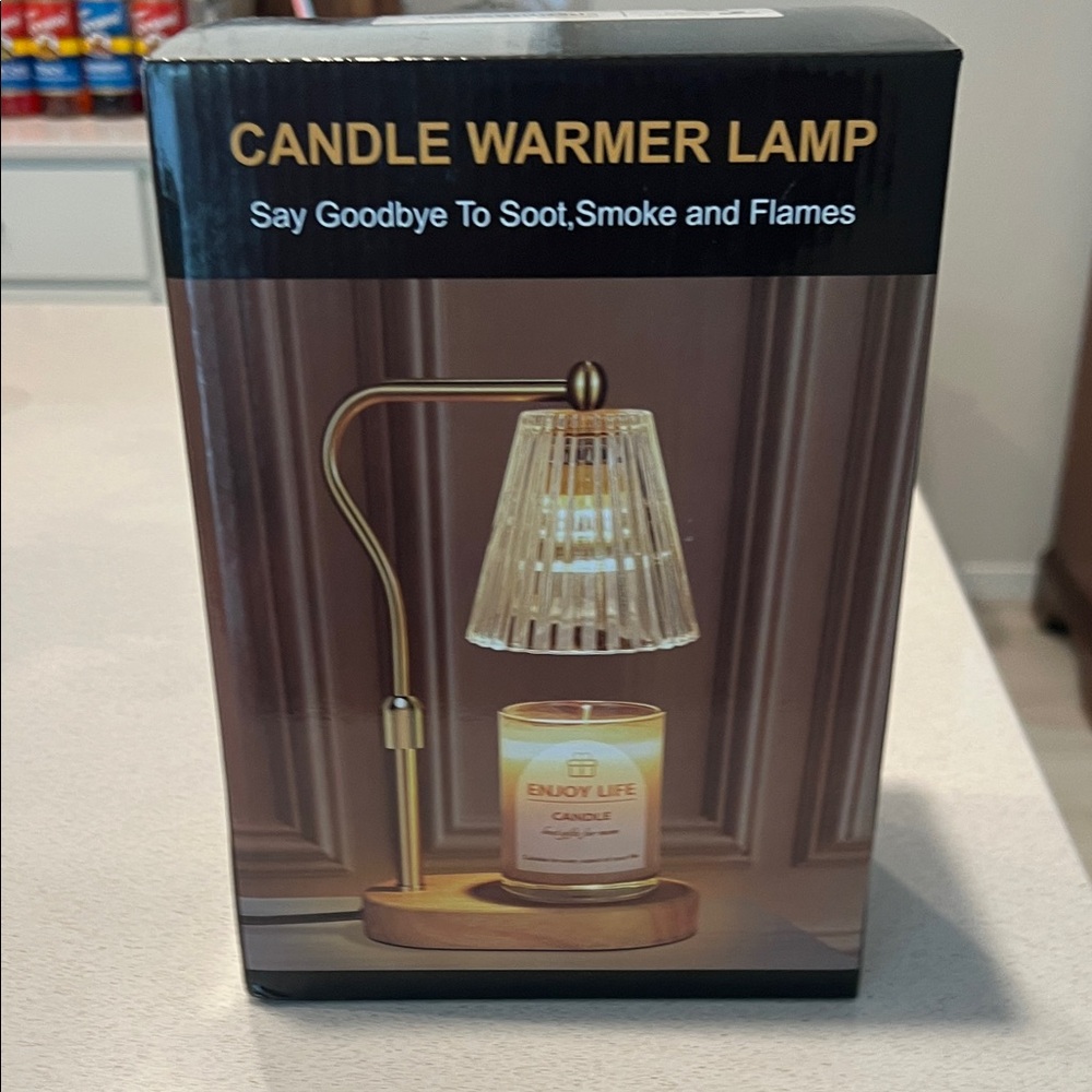 Candle Warmer Lamp in Gold by